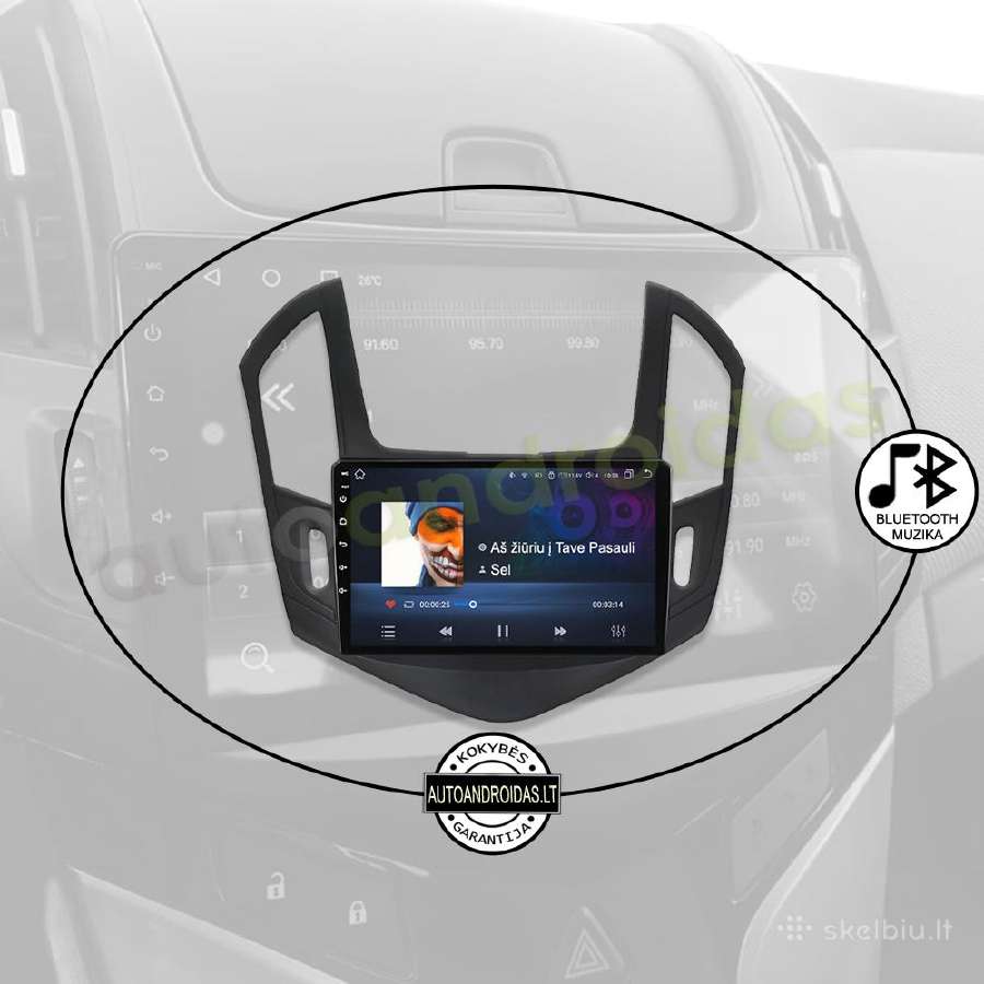 Chevrolet Cruze 2012-15 Android multimedia WiFi - nuotraukos Nr. 6