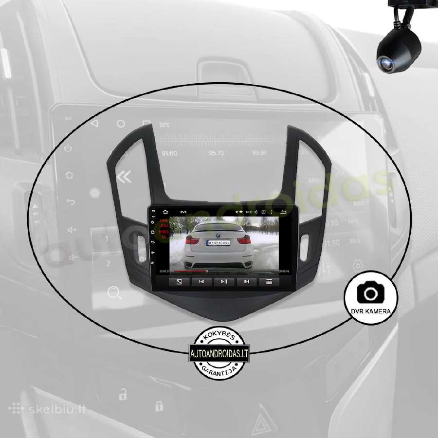 Chevrolet Cruze 2012-15 Android multimedia WiFi - nuotraukos Nr. 8