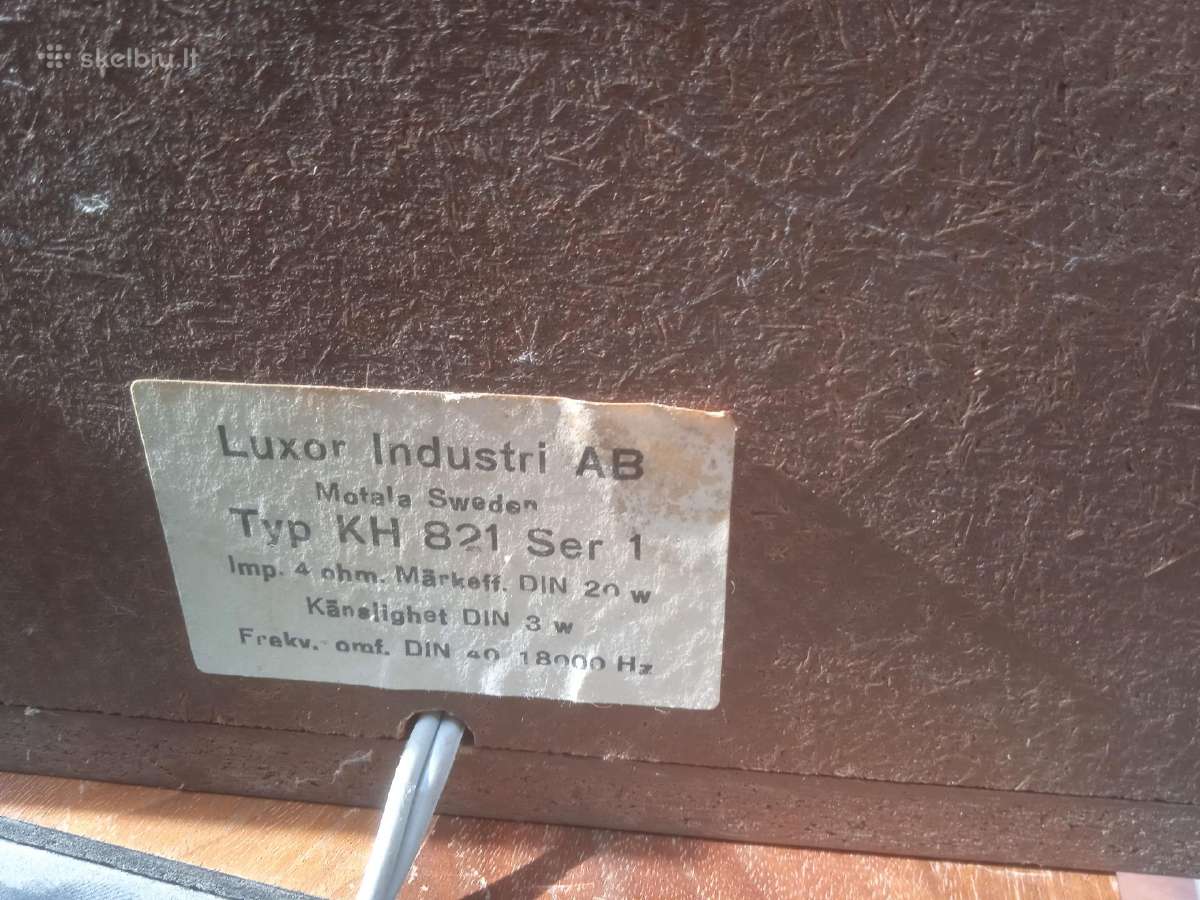 Luxor stage radionette crate koloneles - nuotraukos Nr. 4
