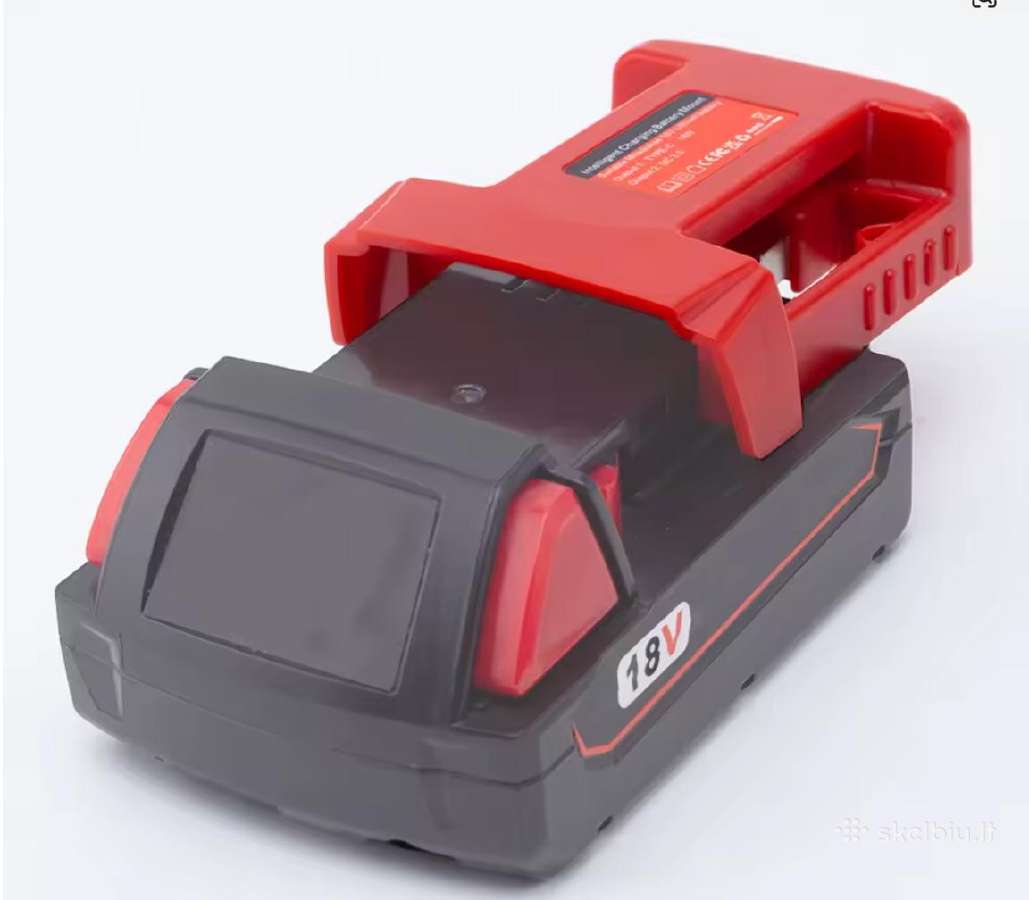 Baterijų adapteriai bosch milwaukee dewalt ryobi - nuotraukos Nr. 16