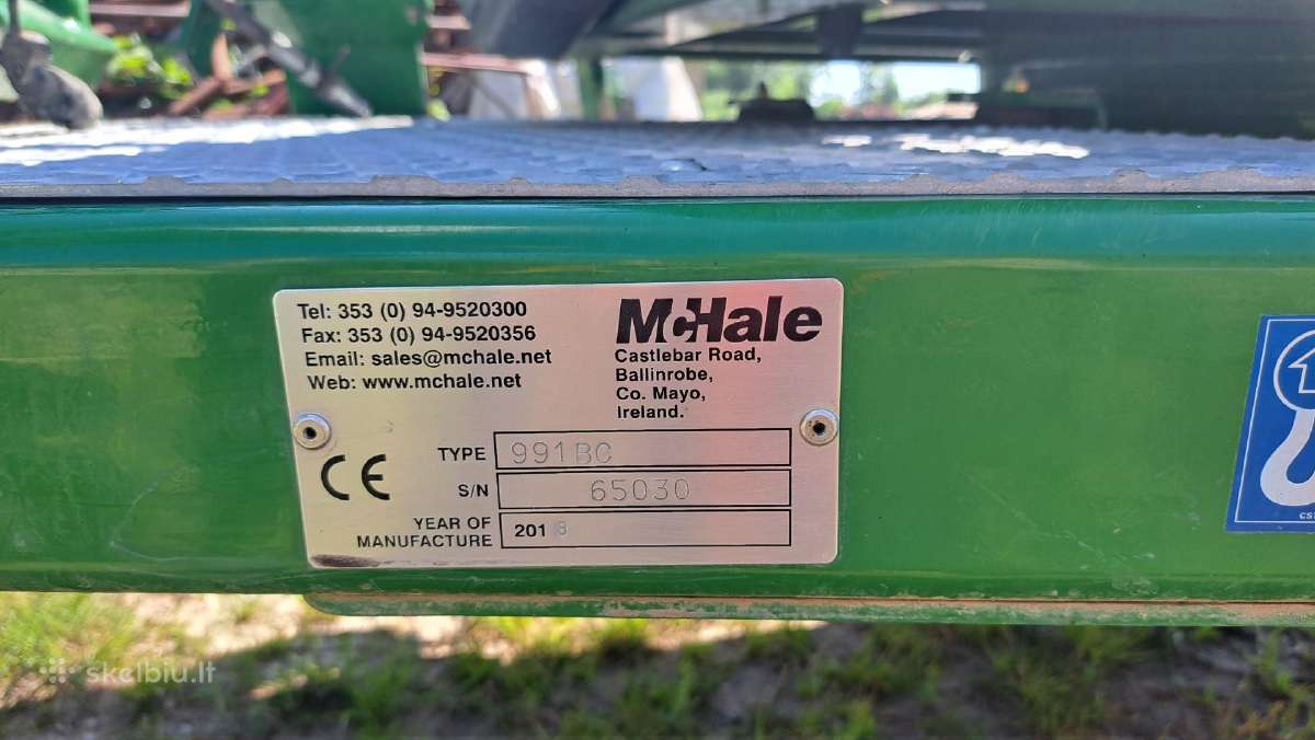 Mchale 991bc vyniotuvas - nuotraukos Nr. 4
