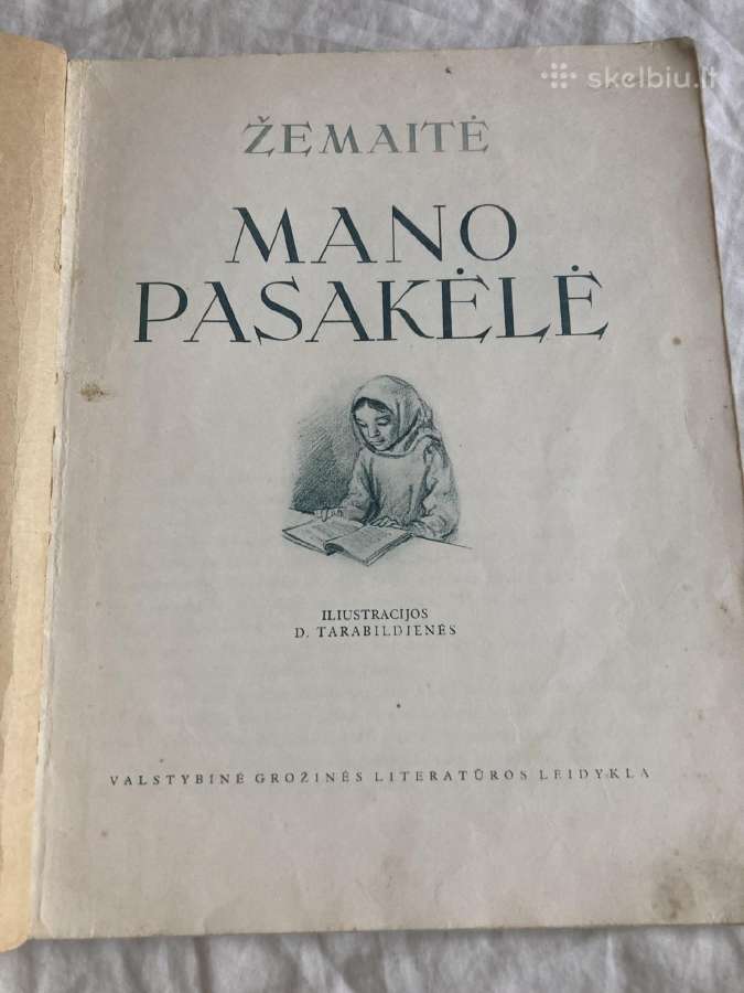 Žemaitė Mano pasakėlė 1950 m. - nuotraukos Nr. 2
