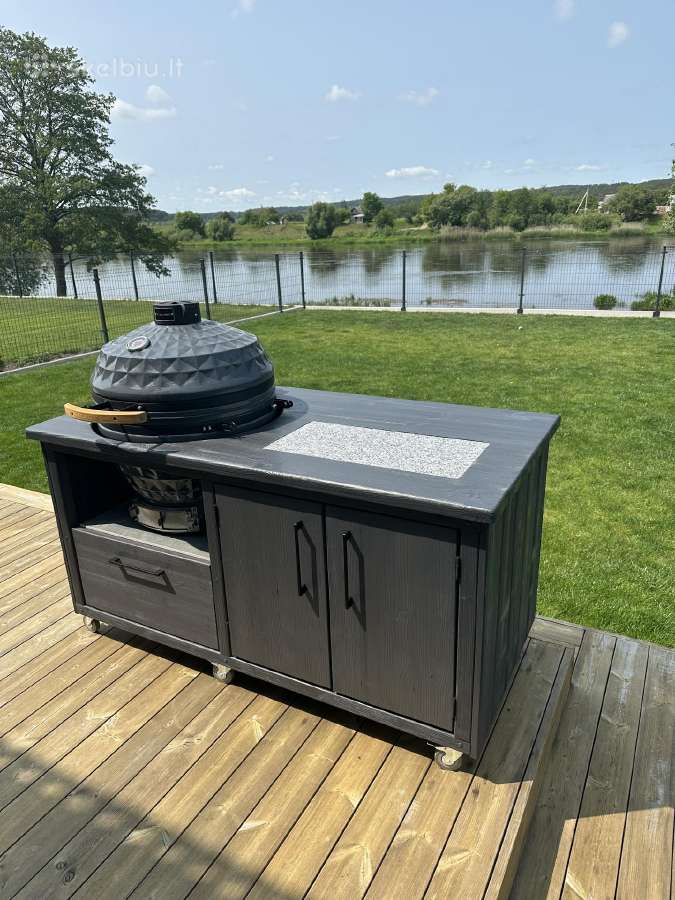 Kamado stalas Kamado kepsninė grilius - nuotraukos Nr. 11