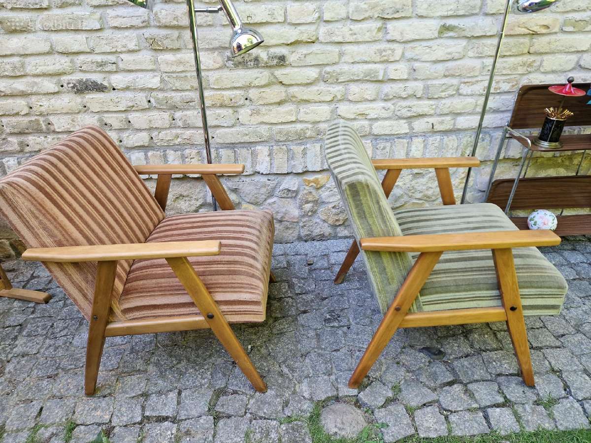 Vintažiniai mid century foteliai - nuotraukos Nr. 9