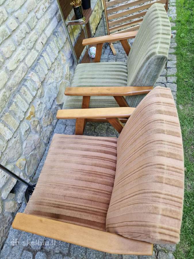 Vintažiniai mid century foteliai - nuotraukos Nr. 18