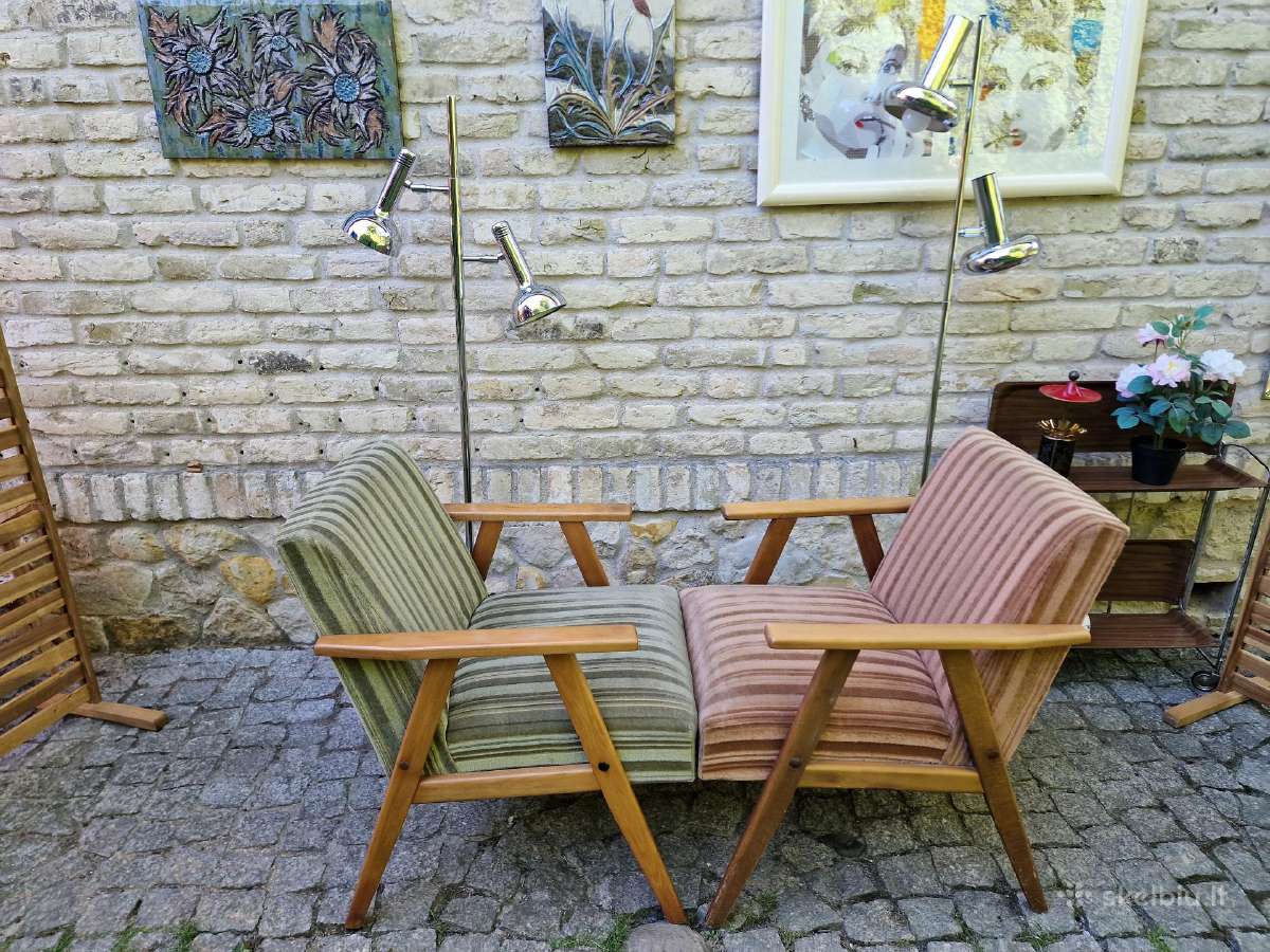 Vintažiniai mid century foteliai - nuotraukos Nr. 23