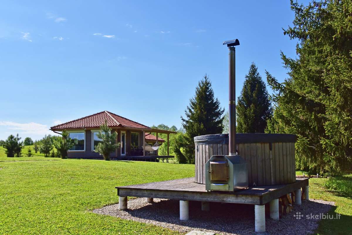 Keturvietis namelis su kubilu „Mekų studija“ - nuotraukos Nr. 11