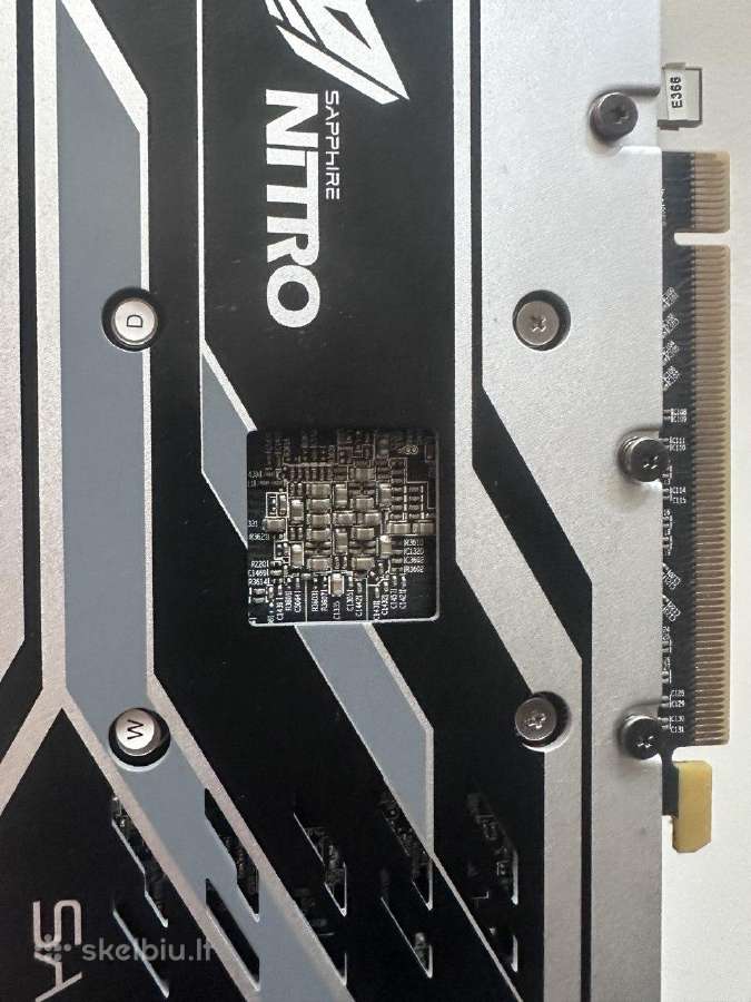 Sapphire nitro Rx580 8gb - nuotraukos Nr. 3