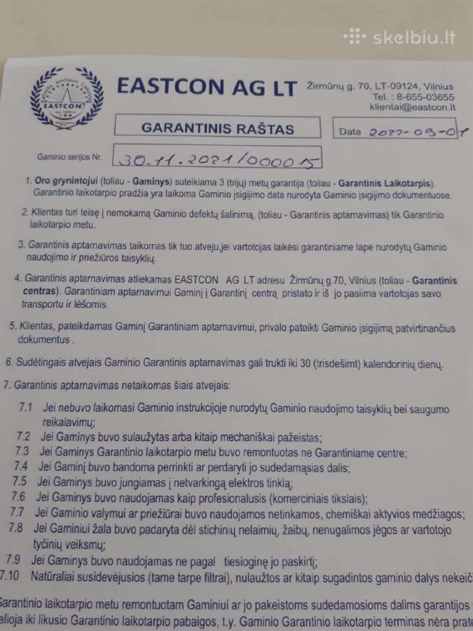 Oro gryninimo sistema, žiema šildo, vasara vėsina. - nuotraukos Nr. 4