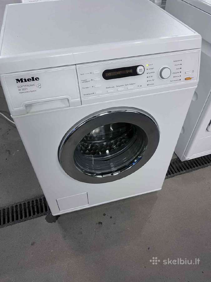 Miele skalbyklė Miele Gala Grande W3000 W3823 6kg - nuotraukos Nr. 16