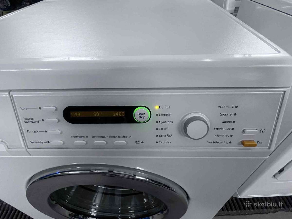 Miele skalbyklė Miele Gala Grande W3000 W3823 6kg - nuotraukos Nr. 21