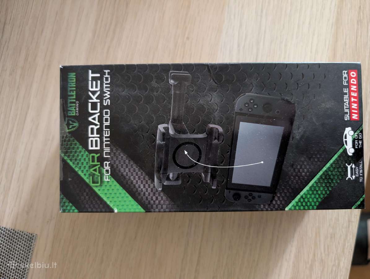 Nintendo switch automobilinis laikiklis