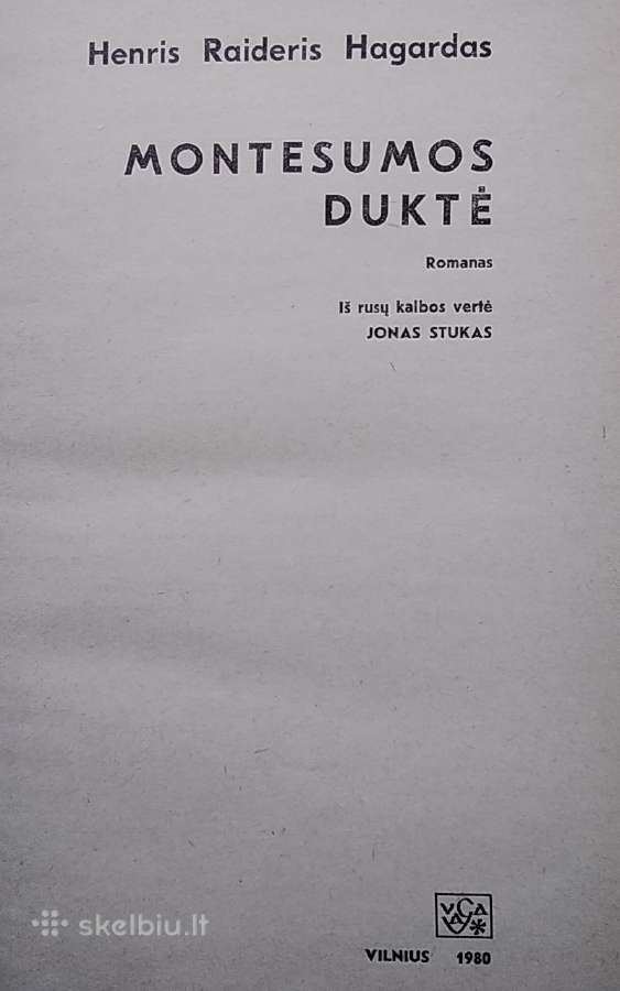 Montesumos duktė - nuotraukos Nr. 2