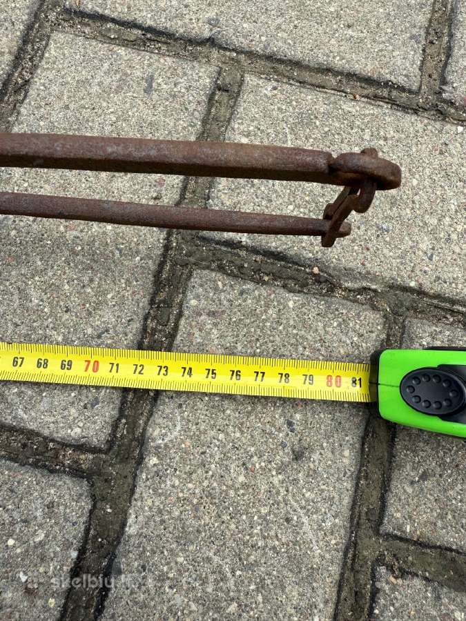 Antikvarine Belgisku vafliu keptuve - nuotraukos Nr. 7