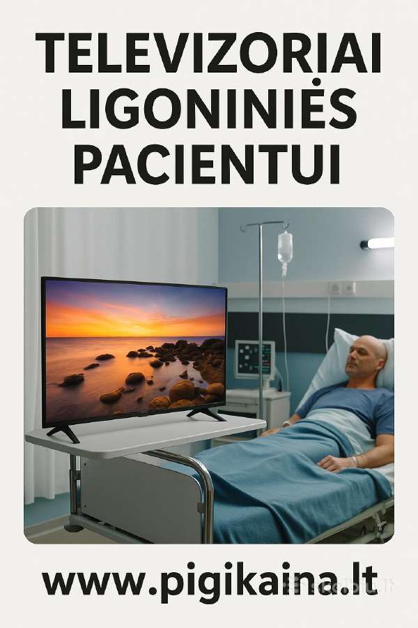 Mini televizoriai kelionėms kemperiams nešiojami