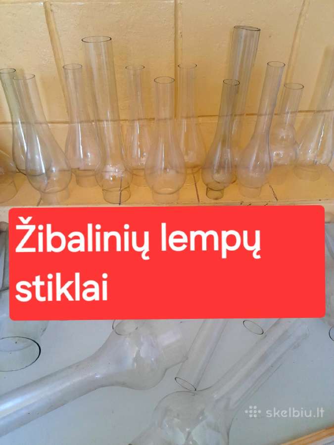 Žibalinių lempų stiklai