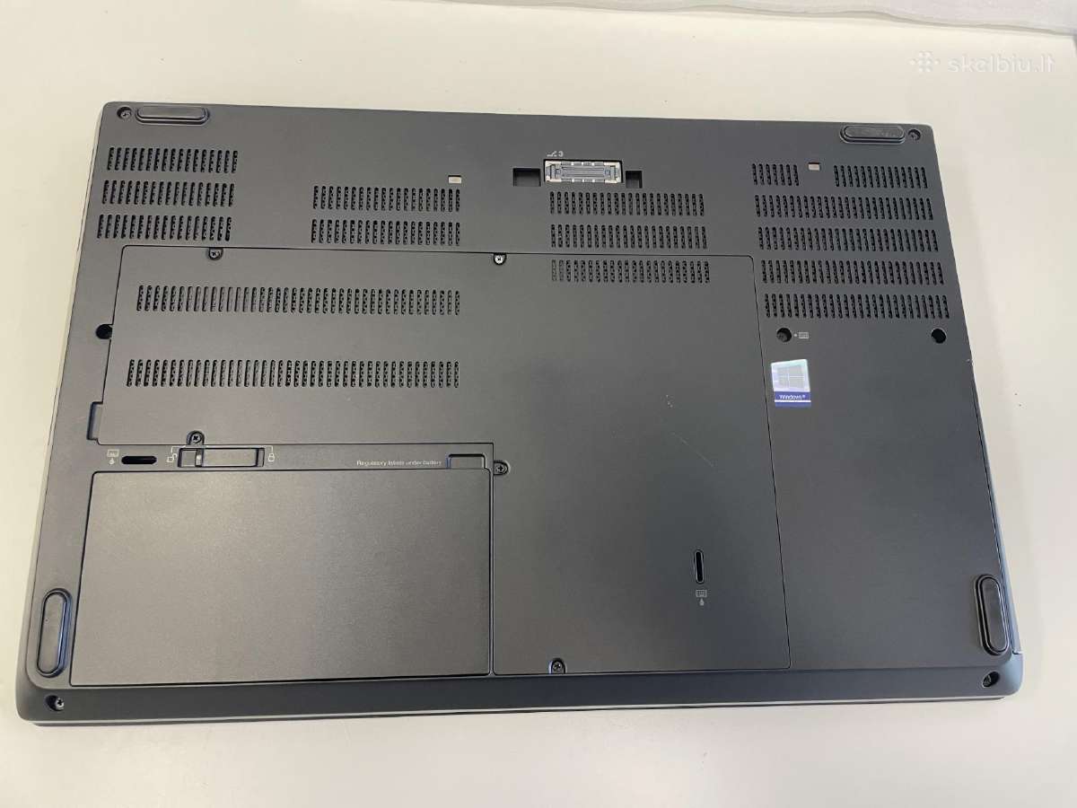 Lenovo Thinkpad P70 i7-6820hq 512ssd 32ram M3000m - nuotraukos Nr. 4