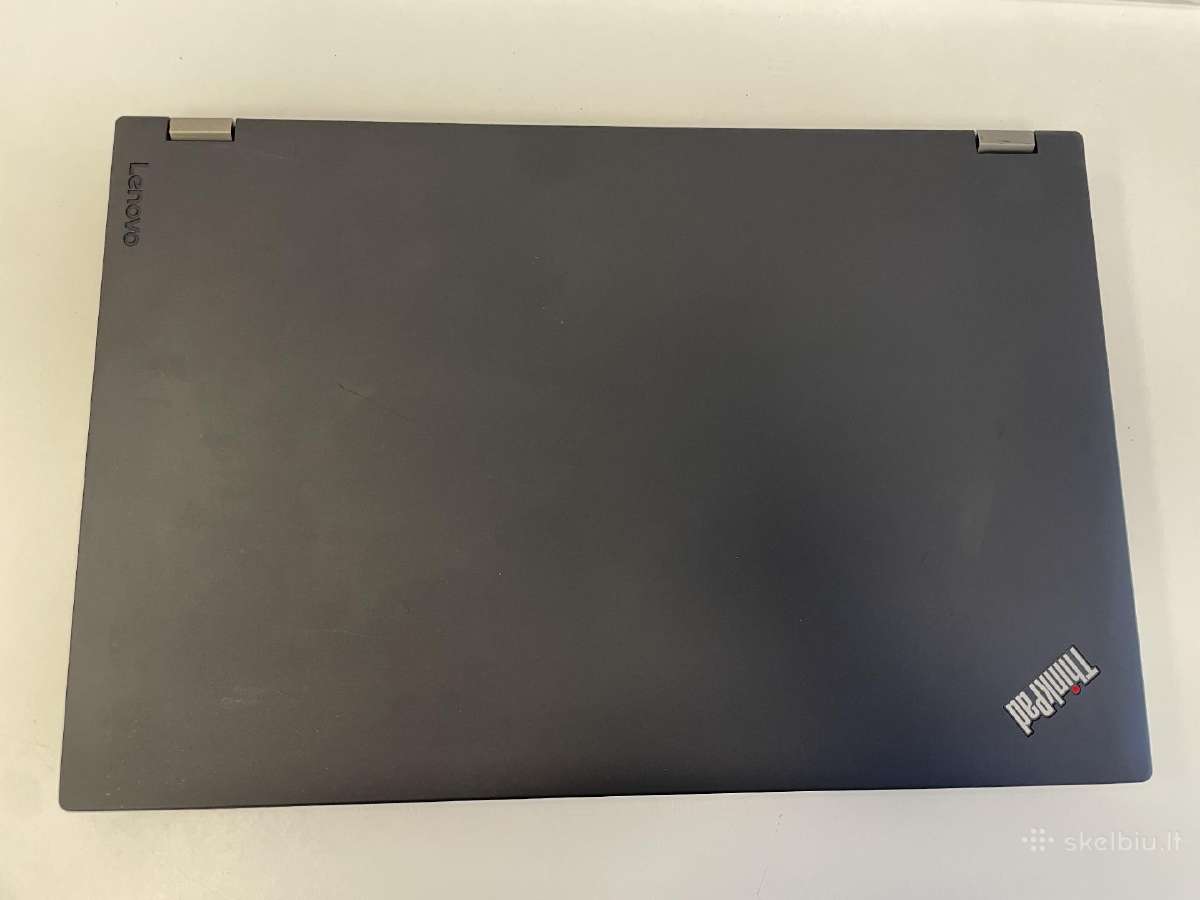 Lenovo Thinkpad P70 i7-6820hq 512ssd 32ram M3000m - nuotraukos Nr. 3