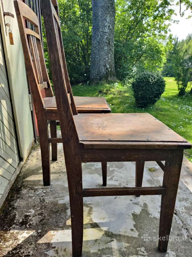 Tarpukario laikotarpio 2 kėdės. - nuotraukos Nr. 3