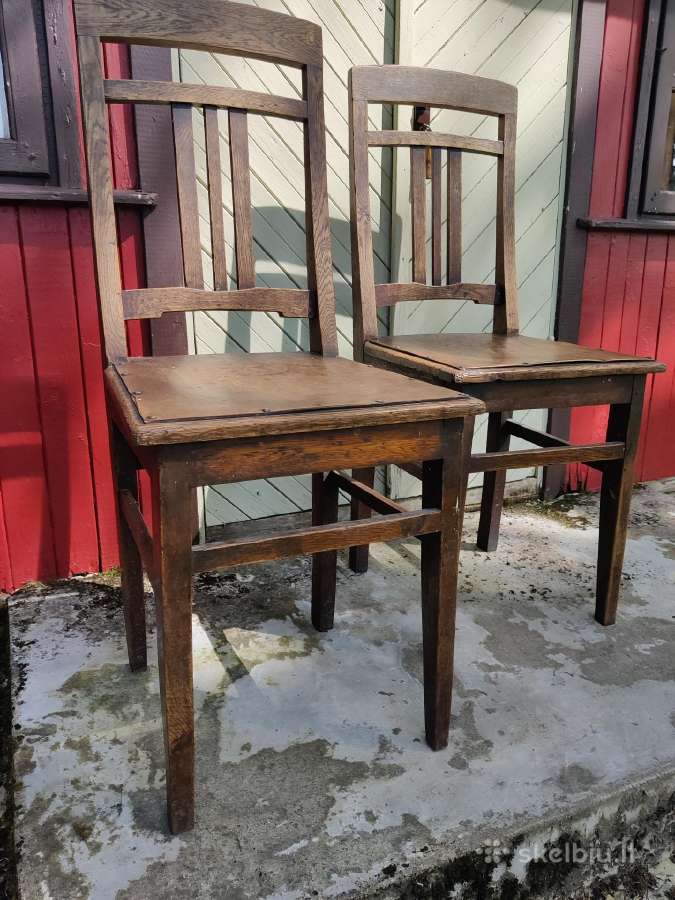 Tarpukario laikotarpio 2 kėdės. - nuotraukos Nr. 5