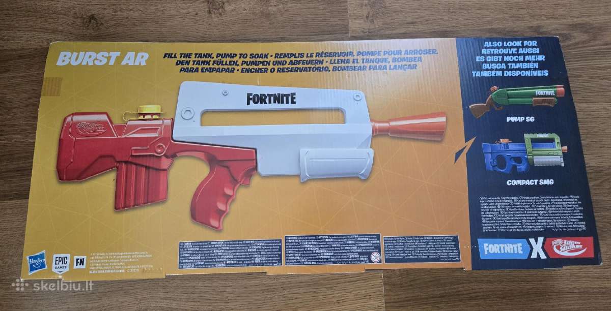 Nerf Super Soaker žaislinis vandens šautuvas - nuotraukos Nr. 2