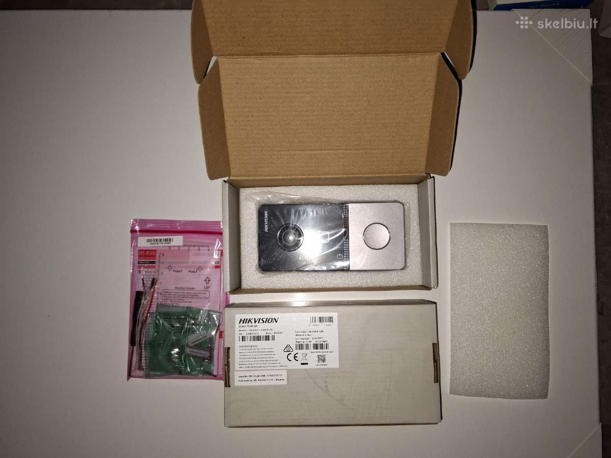 Hikvision DS-kv6113-wpe1 durų skambutis
