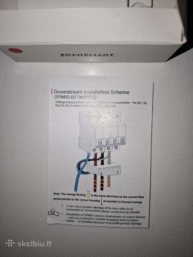 Trifaziai išmanieji skaitikliai su WiFi - nuotraukos Nr. 2