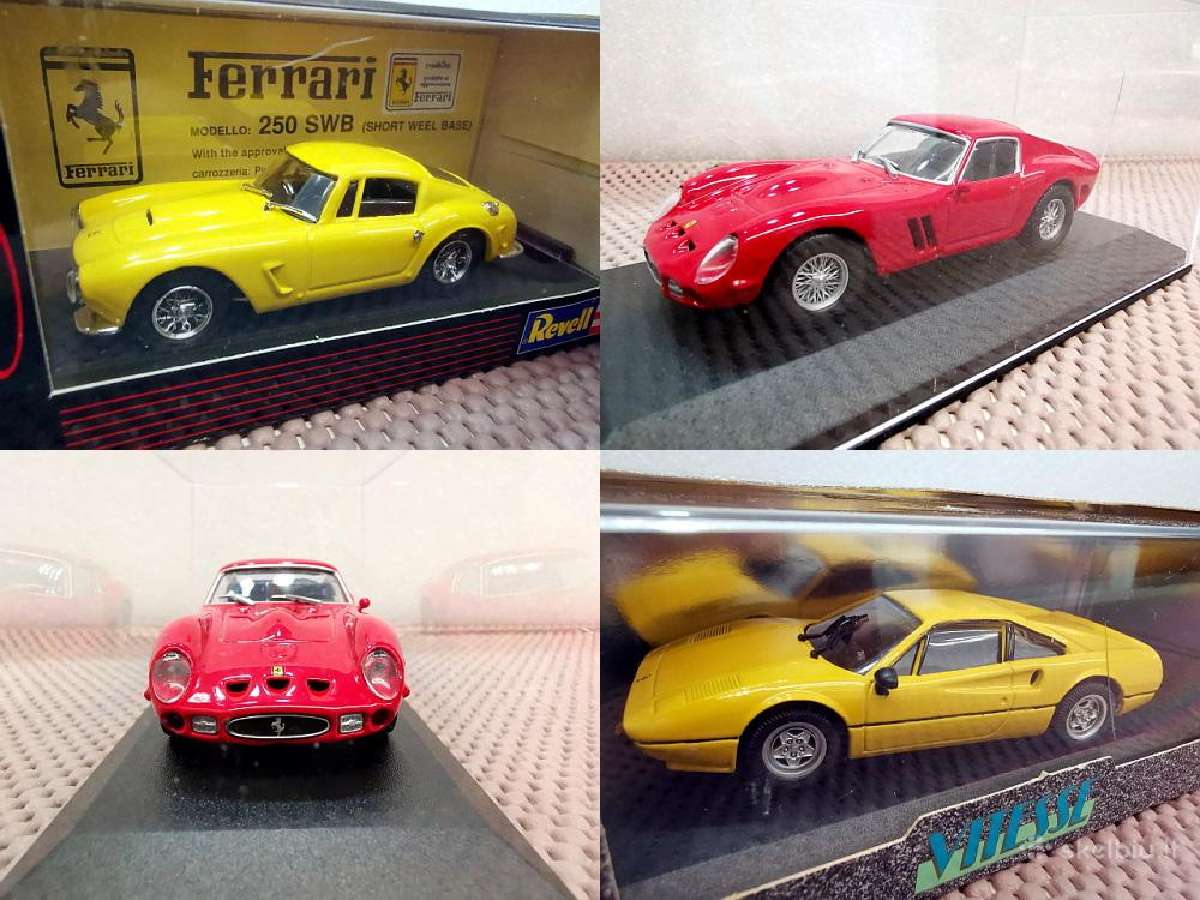 1:43 Sportinių (Ferrari) Automobilių Modeliai