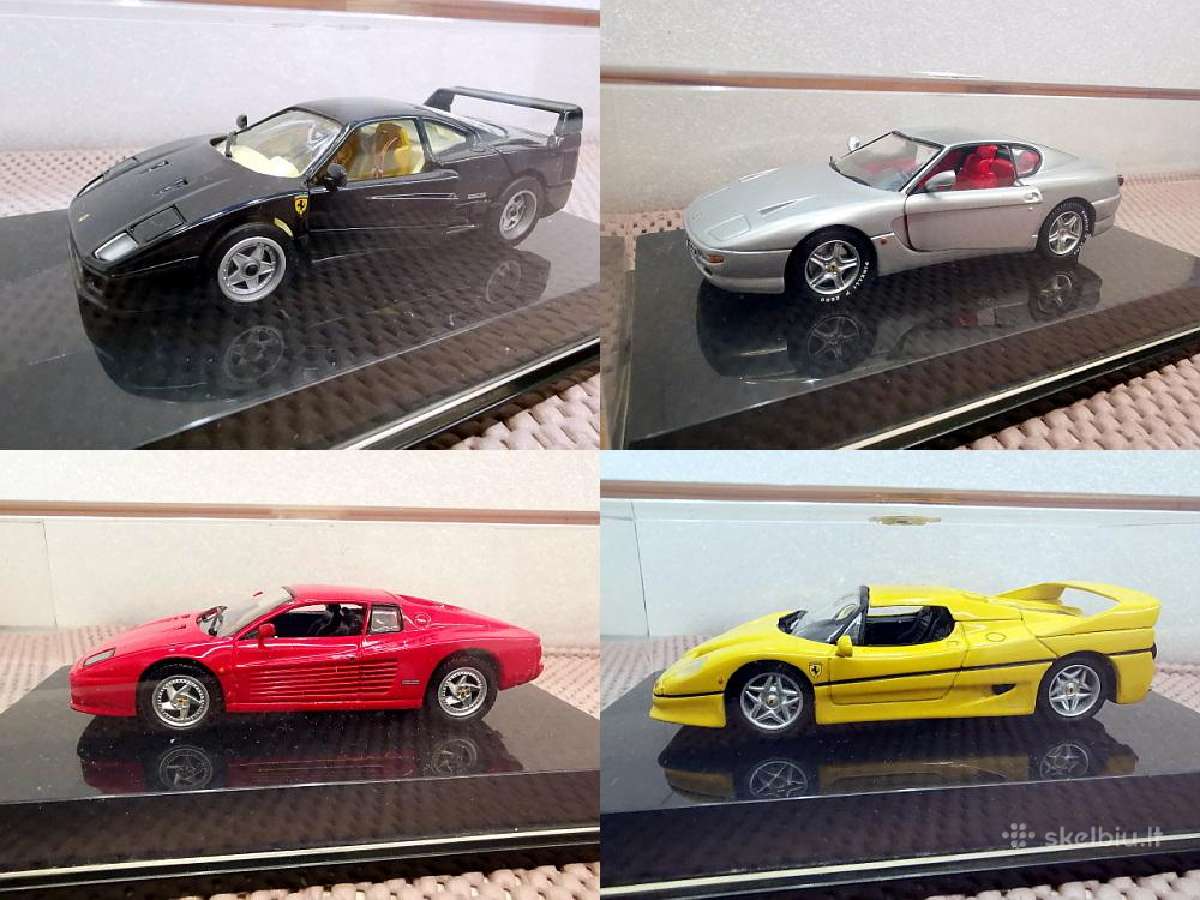 1:43 Sportinių (Ferrari) Automobilių Modeliai - nuotraukos Nr. 3