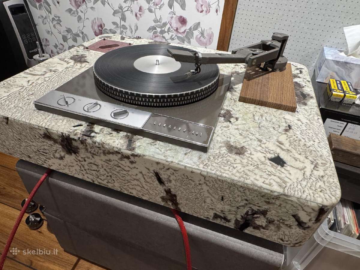 Patefonas Garrard 401 su Gray 106 Sp tonarmu