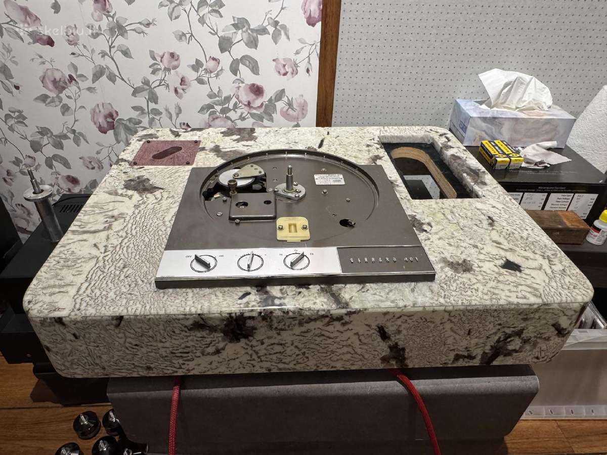 Patefonas Garrard 401 su Gray 106 Sp tonarmu - nuotraukos Nr. 5