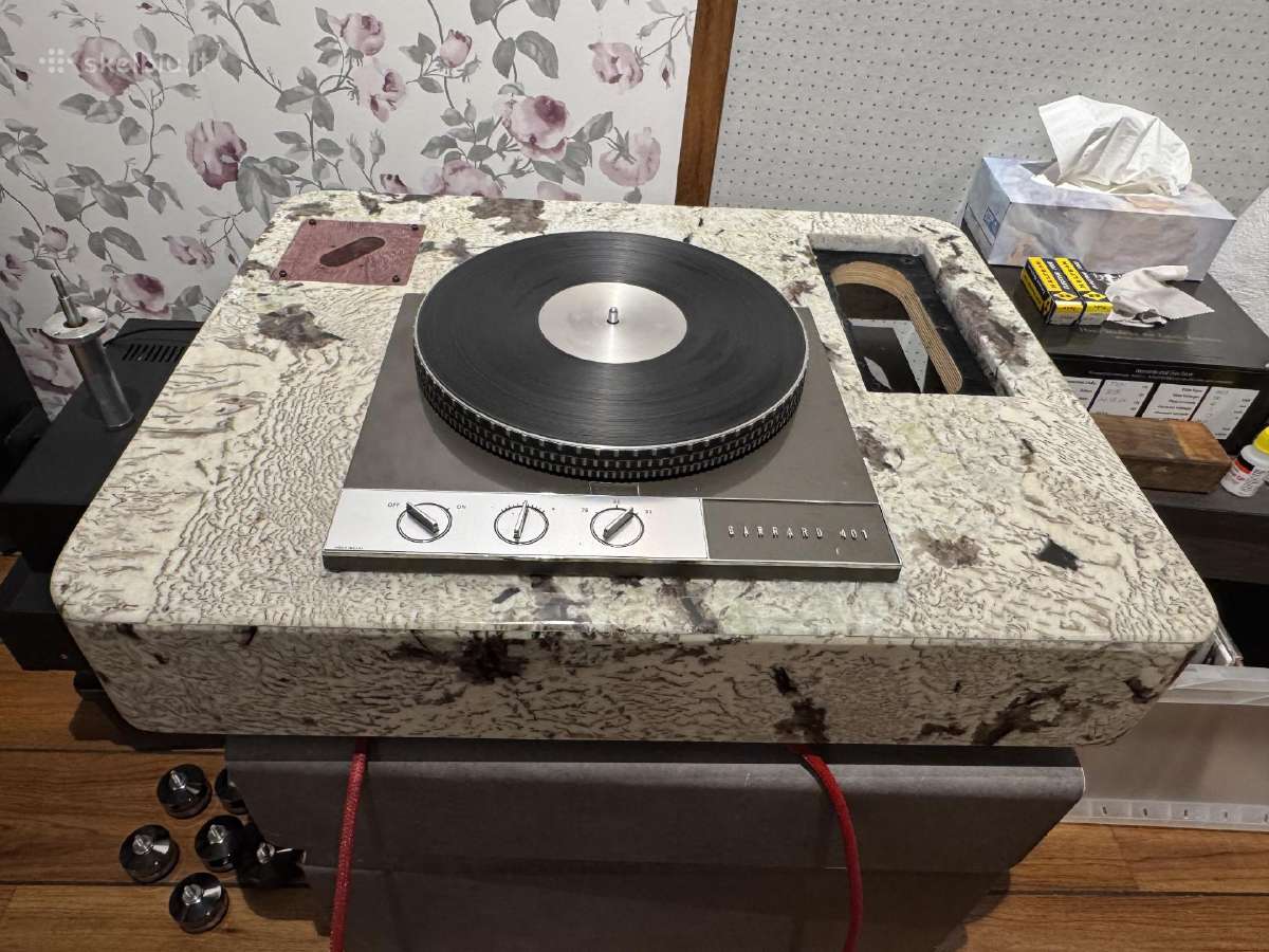 Patefonas Garrard 401 su Gray 106 Sp tonarmu - nuotraukos Nr. 6
