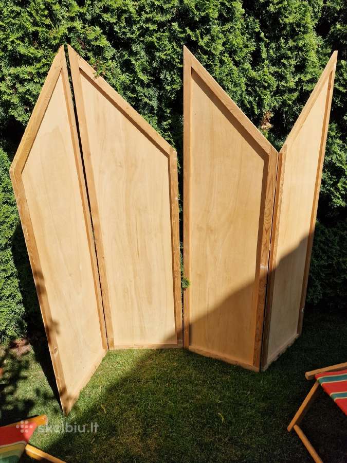 Vintažinės mid century širmos - nuotraukos Nr. 6