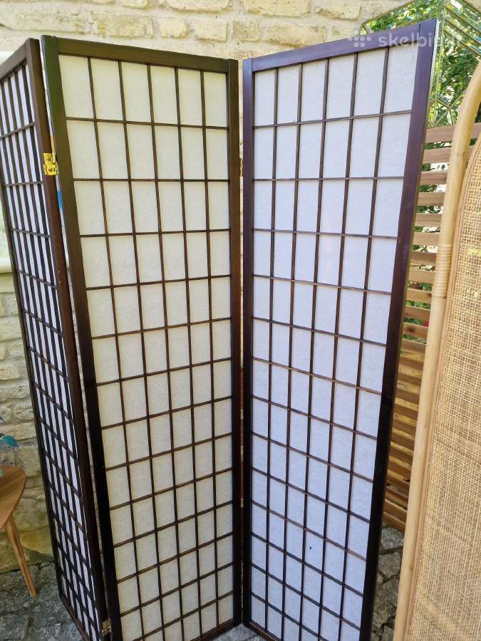 Vintažinės mid century širmos - nuotraukos Nr. 14