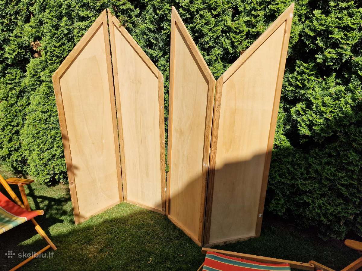 Vintažinės mid century širmos - nuotraukos Nr. 20