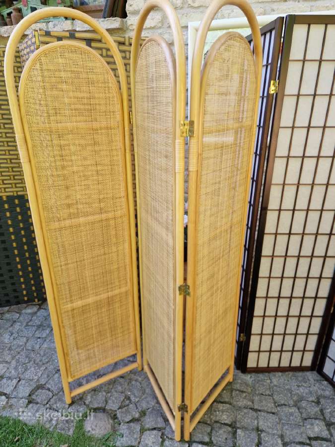 Vintažinės mid century širmos - nuotraukos Nr. 23