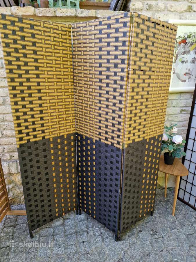 Vintažinės mid century širmos - nuotraukos Nr. 37