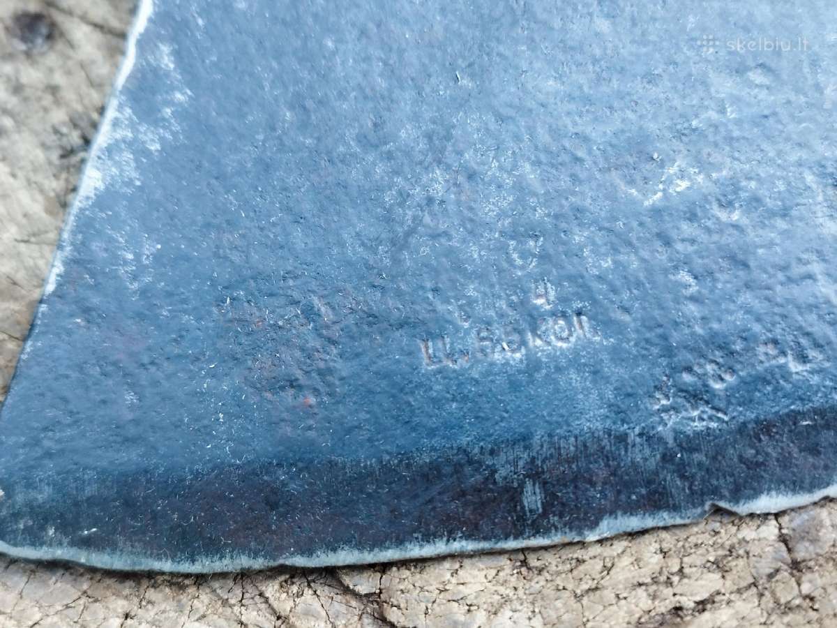 Kirvis plonais ašmenimis tašymui šakų genėjimui - nuotraukos Nr. 10