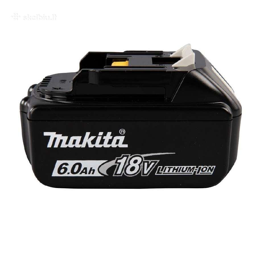 Naujas akumuliatorius Makita 6.0ah 18v - nuotraukos Nr. 2