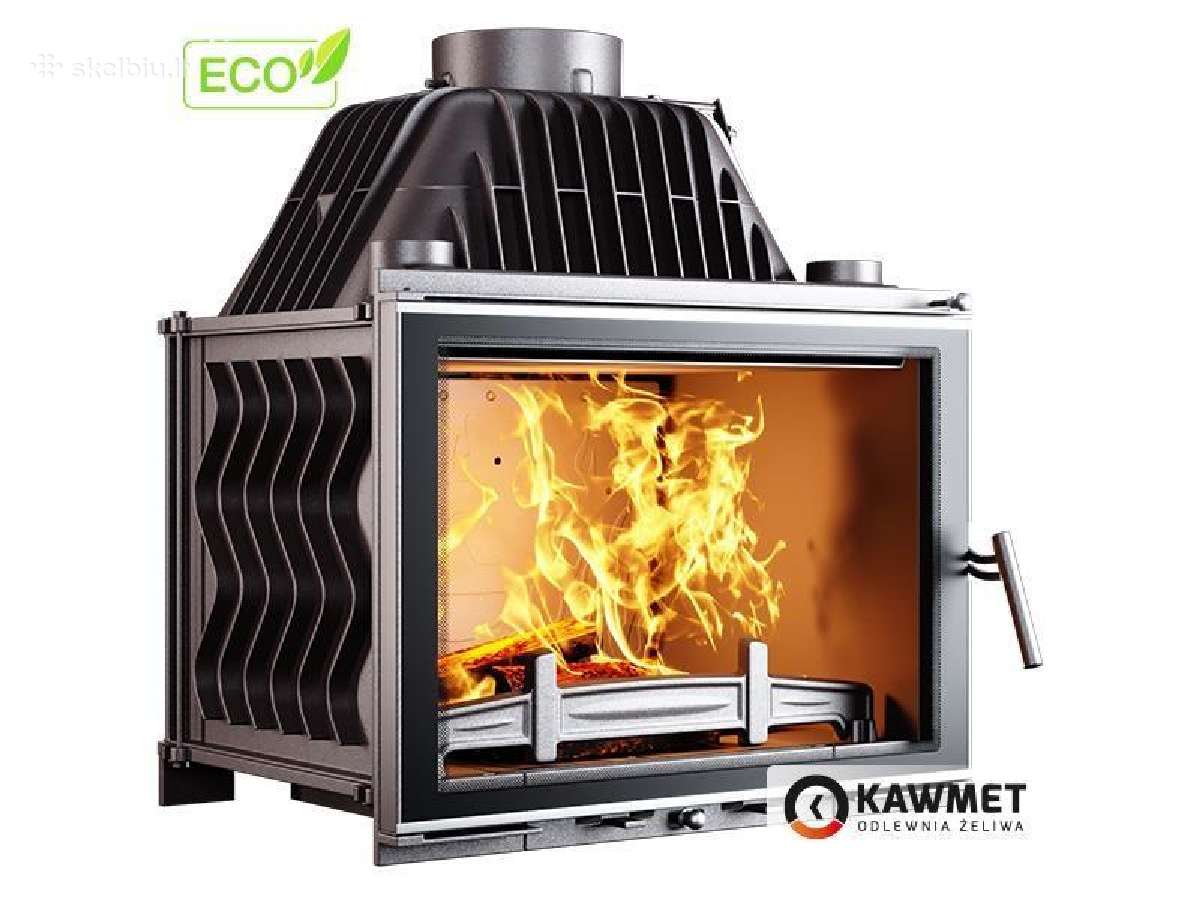 Ketaus įdėklas židiniui Kawmet W17 Decor 16,1 kw - nuotraukos Nr. 2
