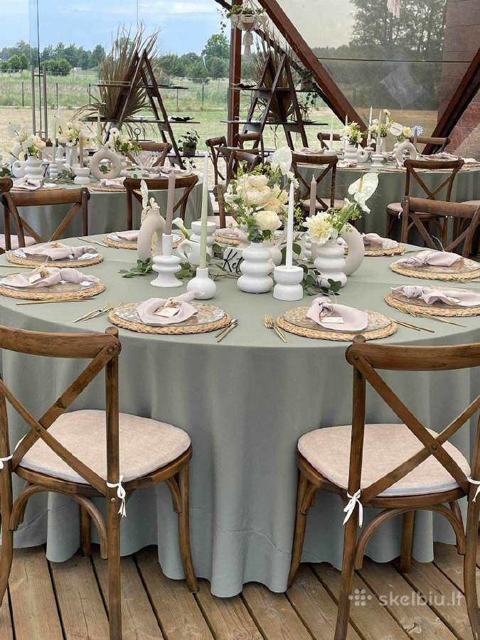 Šventinio inventoriaus nuoma. Kėdės,stalai,žaidima - nuotraukos Nr. 3