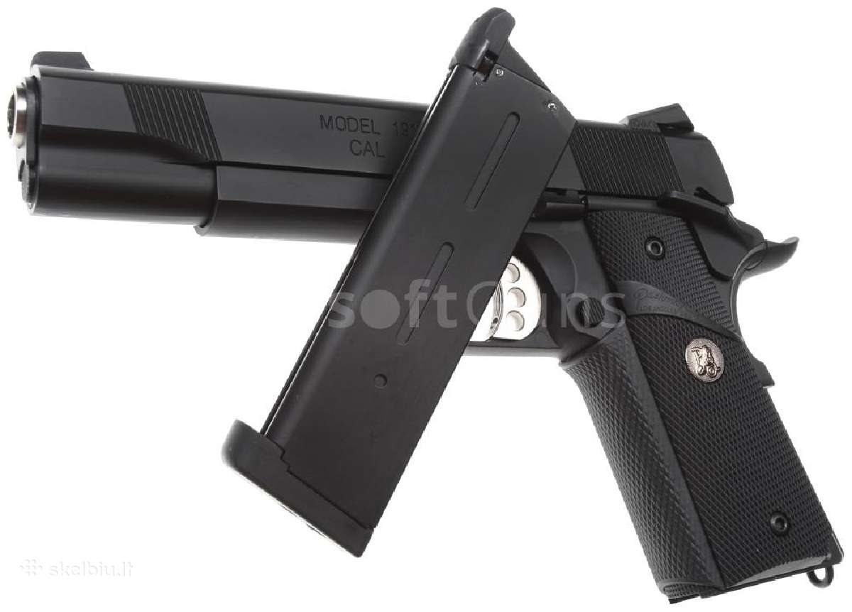M1911 Blow Back Meu Pistol Army - nuotraukos Nr. 6