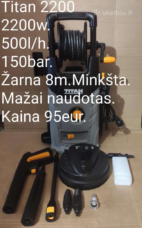 Aukšto slegio plovykla Titan,lavor - nuotraukos Nr. 4