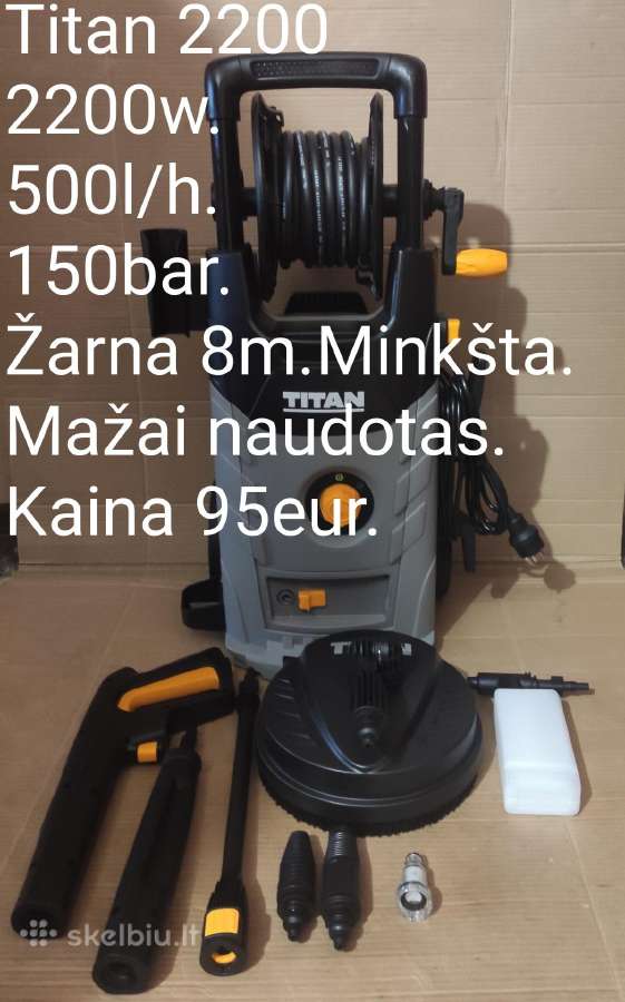 Aukšto slegio plovykla Karcher yra k3,k4,k5 - nuotraukos Nr. 8