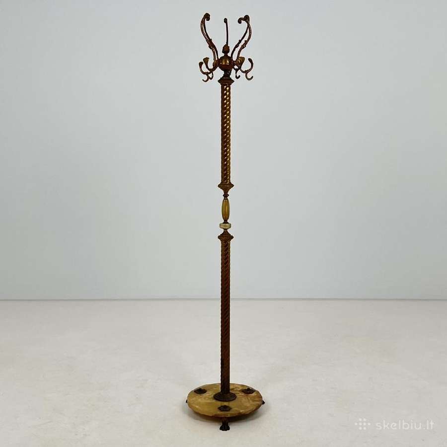 Žalvarinė pastatoma kabykla su marmuru - nuotraukos Nr. 2