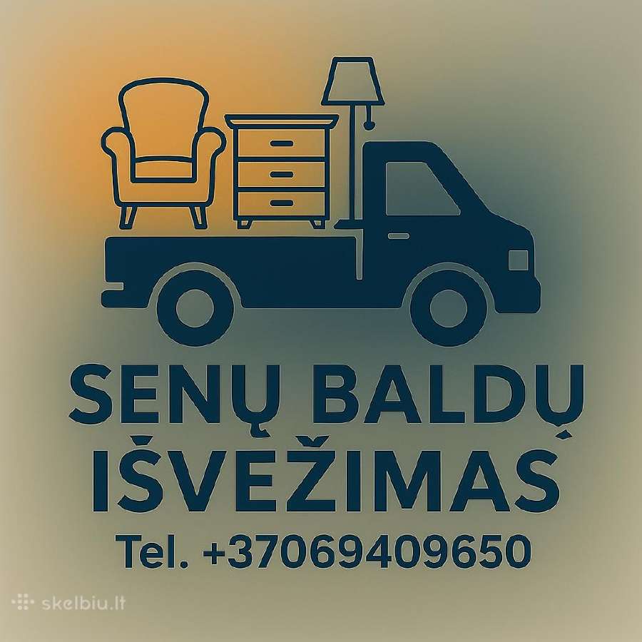 Krovinių pervežimas,senų baldų išvežimas - nuotraukos Nr. 2
