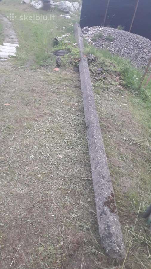 Gelžbetoninis stulpas 3m ir el stulpas 9m - nuotraukos Nr. 3