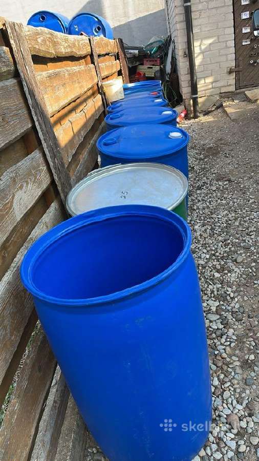 Plastikiniai konteineriai 1000ltr ir statines 200l - nuotraukos Nr. 2