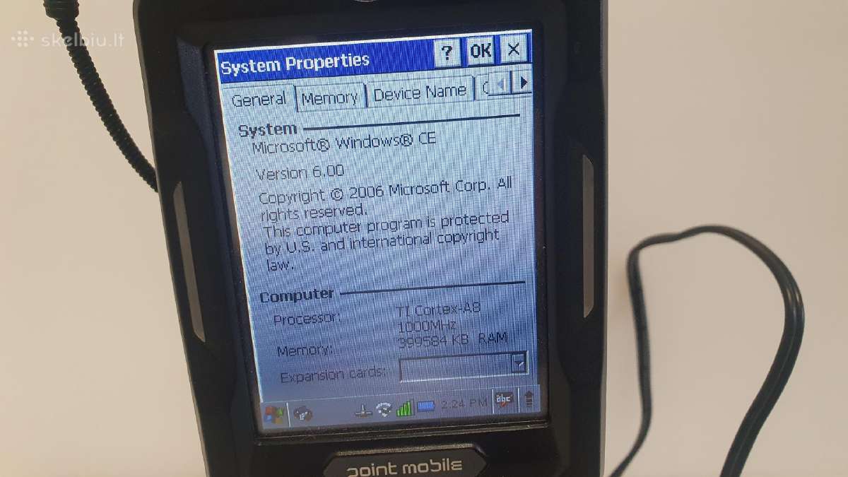 Point Mobile Pm450 Barcode Skeneris - nuotraukos Nr. 3