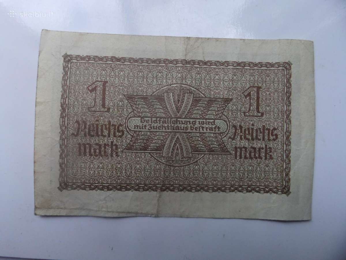 Vokietija-reichsmarkes 1939-1945m. - nuotraukos Nr. 8
